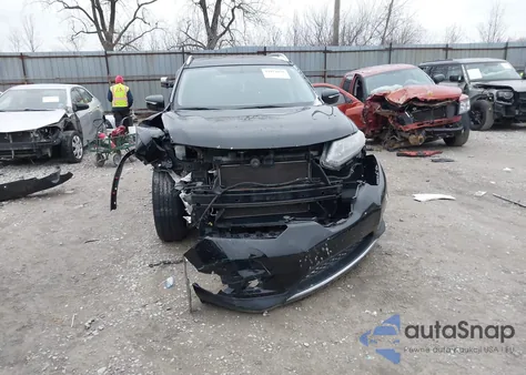 2015 Nissan Rogue Sv from USA, damaged, VIN KNMAT2MV0FP537612